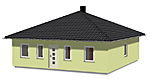 Bungalow 83 m² mit Zeltdach Neubau