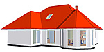 Winkelbungalow 134 m² mit ausgebautem Dachgeschoss