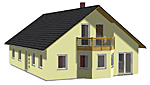Einfamilienhaus Family 181 m² Wohnfläche plus Balkon